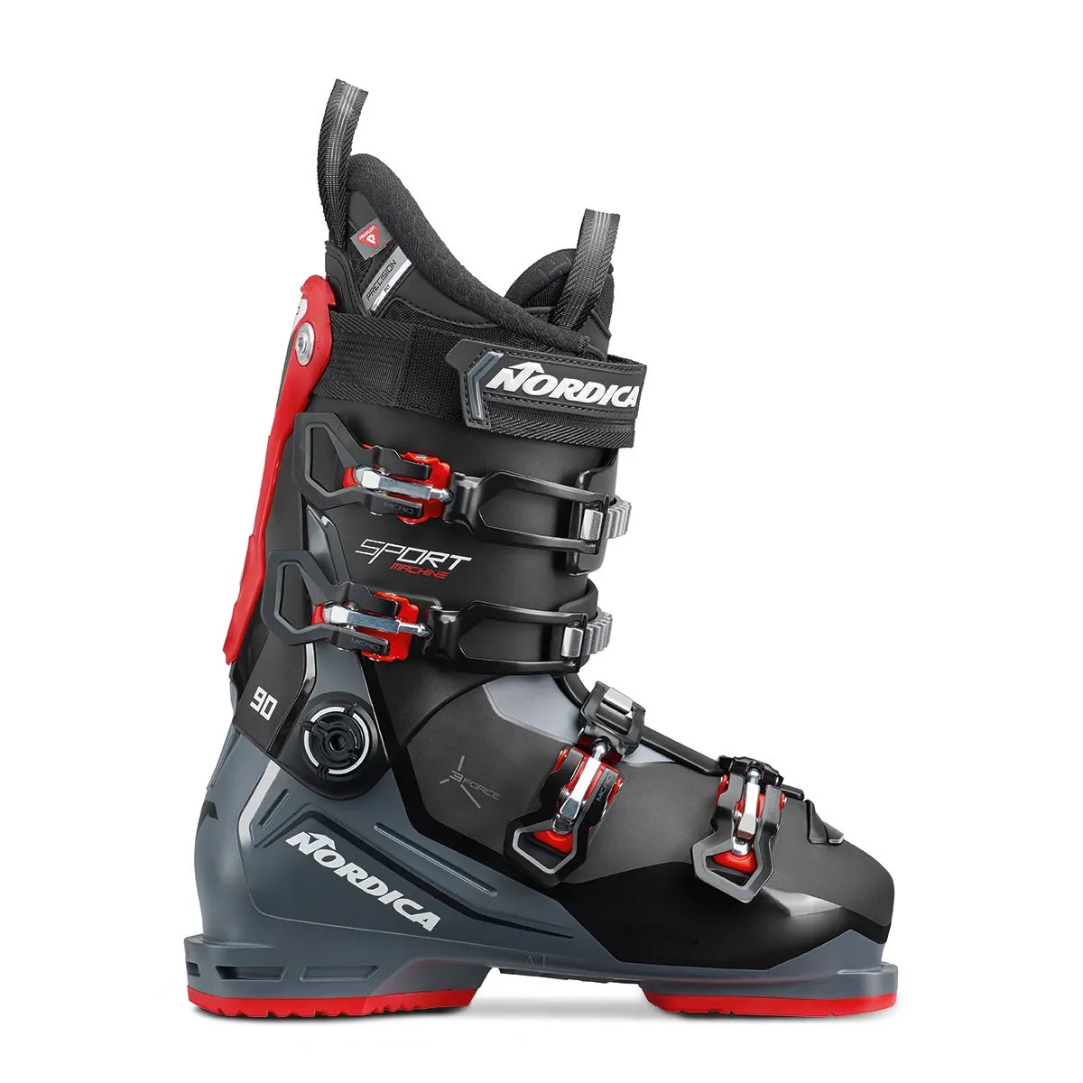 Nordica SportMachine 3 90 Black Ski Boots - 2023 1 Nordica SportMachine 3 90 Black Ski Boots - 2023