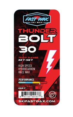 Fast Wax Thunderbolt 30 Race Wax - 80g