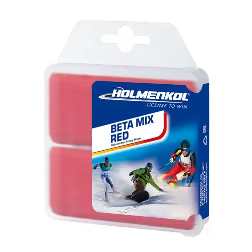 Holmenkol Beta Mix Red Ski Wax - 70g - H24114 1 Holmenkol Beta Mix Red Ski Wax - 70g - H24114