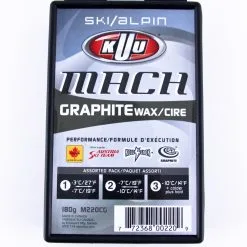180g Kuu Mach Graphite Wax | 3 Combi Moist Universal Cold