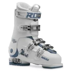 Roces IDEA Free Adjustable Youth Ski Boots | Size 22.5 - 25.5 MP -Ski Board Shop RocesIDEAFree22.5 25.5WhiteTeal