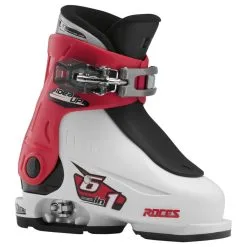Roces IDEA Up Adjustable Youth Ski Boots | Size 16.0-18.5 -Ski Board Shop RocesIDEAUp16.0 18.5WhiteRedBlack