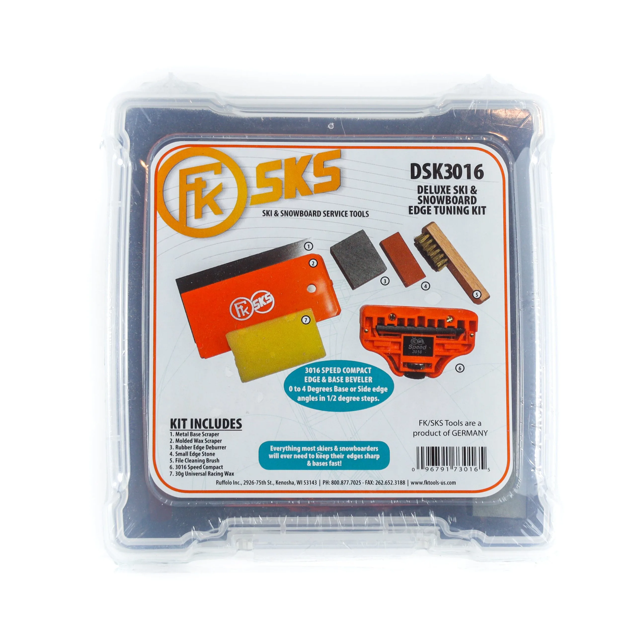 FK SKS Deluxe Tuning Kit + Compact Edge Tuner 1 FK SKS Deluxe Tuning Kit + Compact Edge Tuner