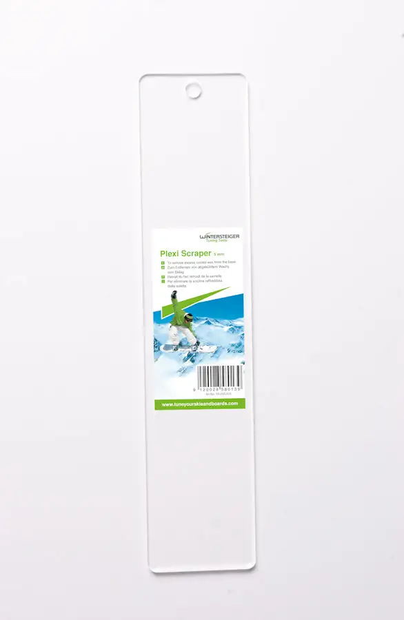 Wintersteiger Snowboard Plexi Scraper - 55-200-015 1 Wintersteiger Snowboard Plexi Scraper - 55-200-015
