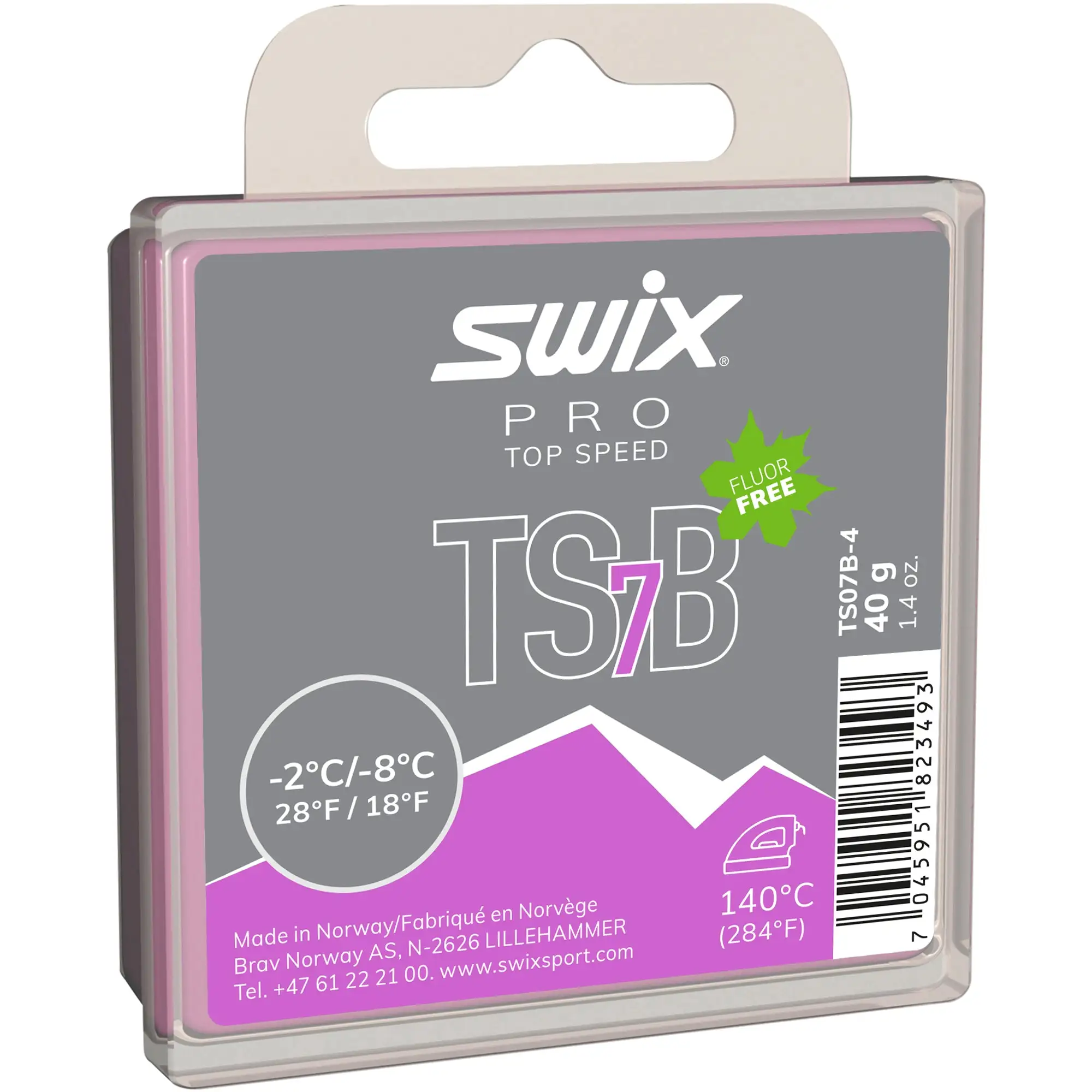 Swix TSB7 Black 40g - Top Speed Black 1 Swix TSB7 Black 40g - Top Speed Black