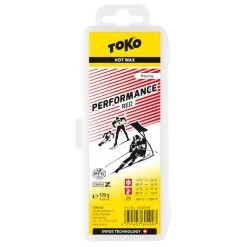Toko Performance Ski And Snowboard Hot Wax 120g Red - Fluoro Free