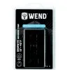 Wend NF Clamshell Wax - Non Flourinated Ski Wax - Graphite, Universal - 90g