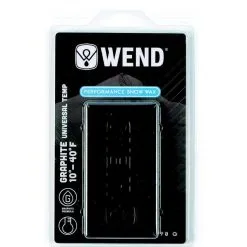 Wend NF Clamshell Wax - Non Flourinated Ski Wax - Graphite, Universal - 90g