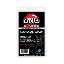 Oneball One MFG X-Wax Snowboard And Ski Wax Mineral Formula 225G 5-Pack