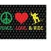 Sports Accessories/America Peace, Love, Ride - Stomp Pad | Snowboard Traction Pad