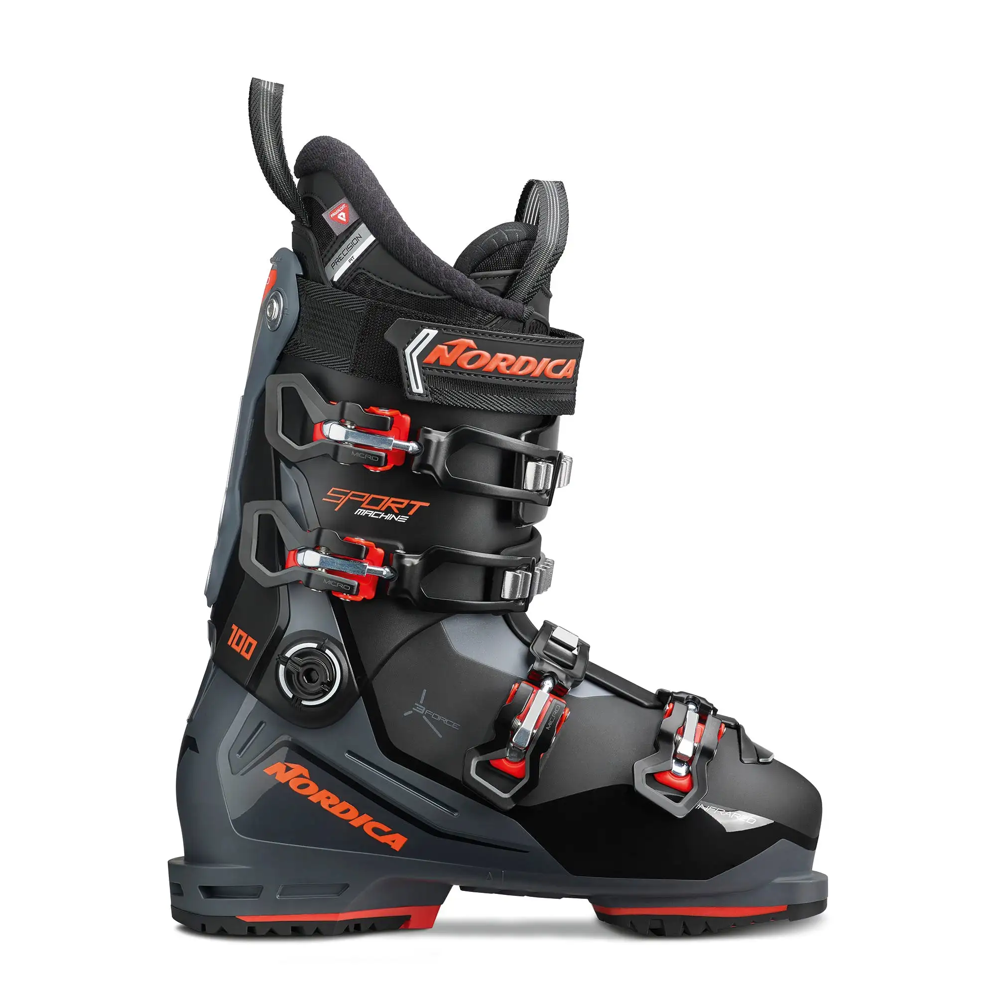 Nordica SportMachine 3 100 Mid Width Ski Boots - 2023 1 Nordica SportMachine 3 100 Mid Width Ski Boots - 2023